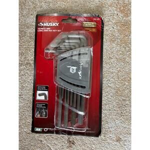 Husky 13 Piece MM Long Arm Hex Key Tool Set w/ Storage Caddy 843 937 Durable NEW